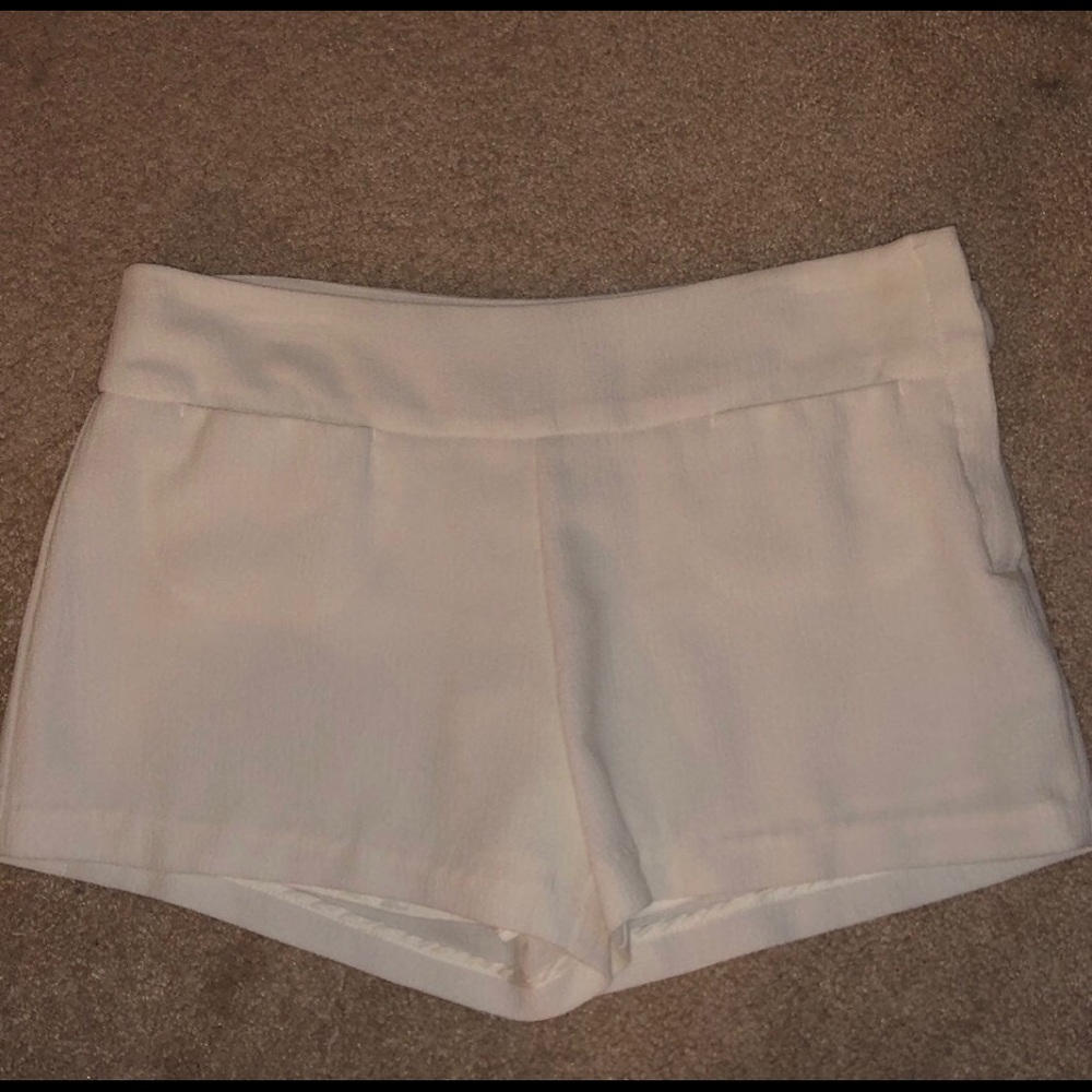 White Shorts